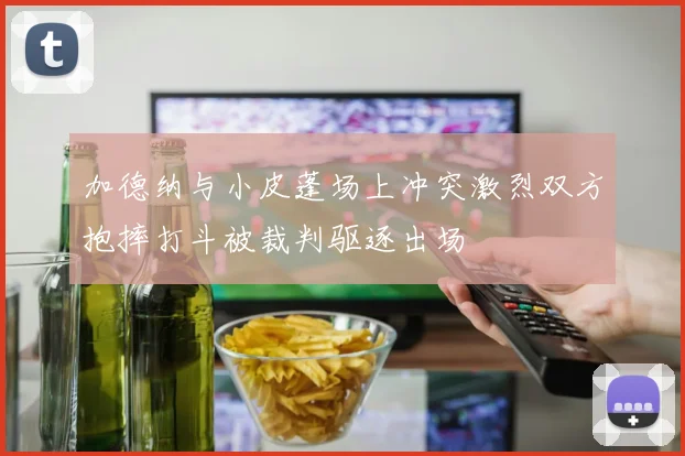 加德纳与小皮蓬场上冲突激烈双方抱摔打斗被裁判驱逐出场