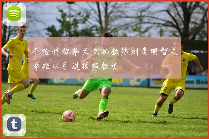 乔哈特称弗兰克执教热刺是明智之举难以引进顶级教练